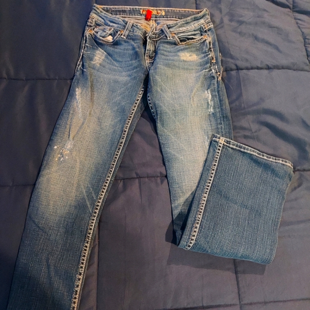 BKE Stella jeans womens size 26x 33 ½ stretch